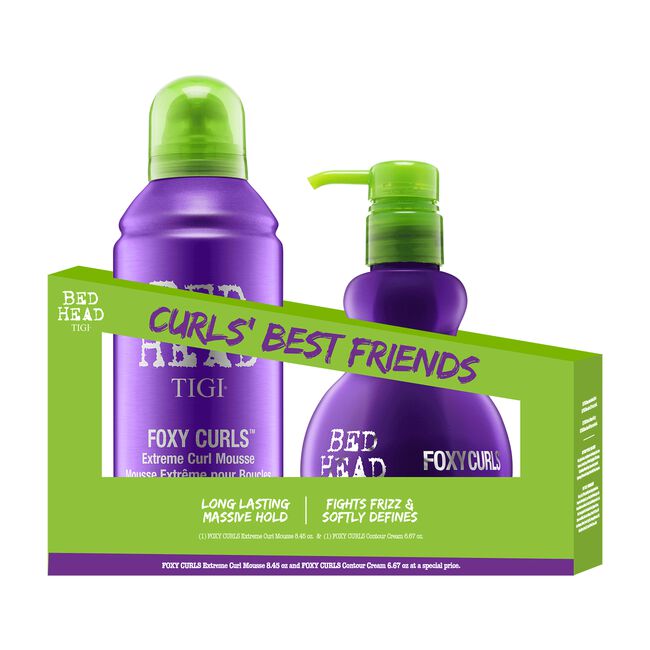 Bed Head Foxy Curls Mousse, Contour Cream TIGI CosmoProf