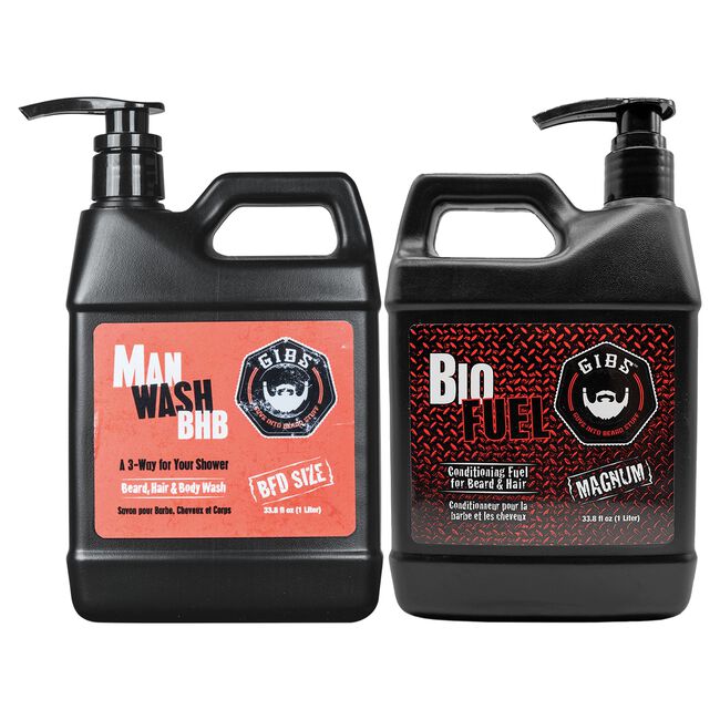 Man Wash BHB and Bio Fuel Conditioner Bundle