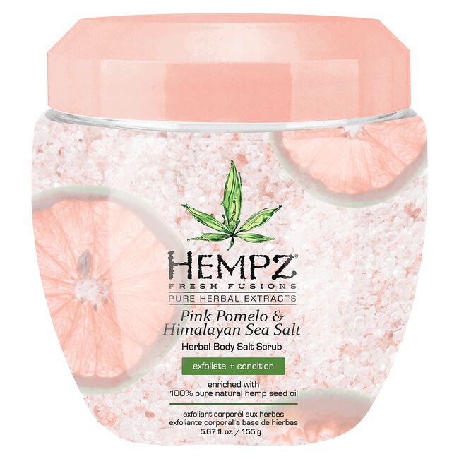Pink Pomelo & Himalayan Sea Salt Herbal Body Salt Scrub