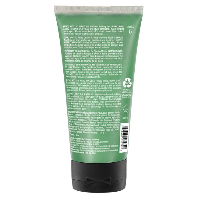 Style Sexy Hair Not So Hard Up Medium Holding Gel