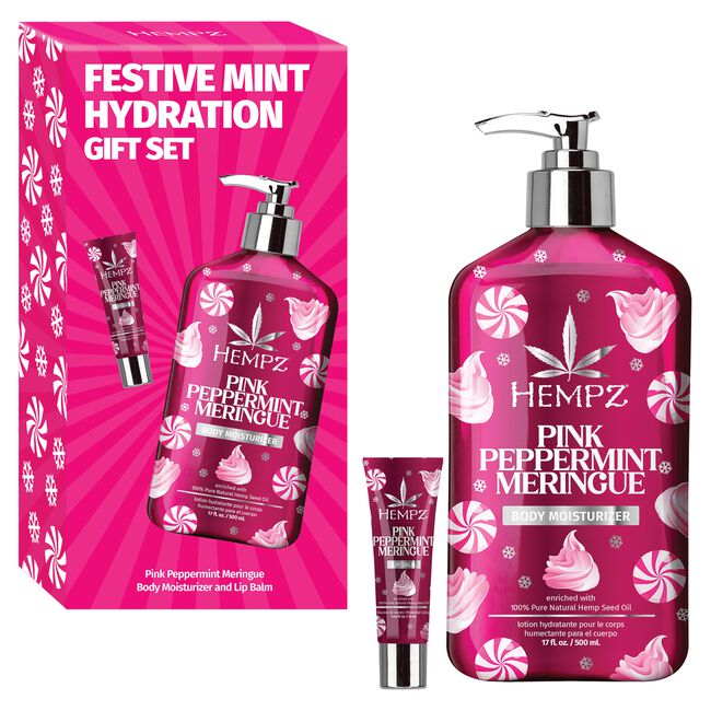 Festive Mint Hydration Gift Set - Hempz | CosmoProf