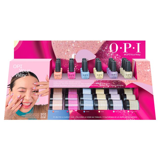 Do it Your Way Nail Lacquer & Powder Perfection Chipboard Display