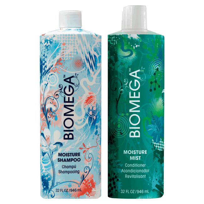 Biomega Moisture Shampoo, Conditioner Duo