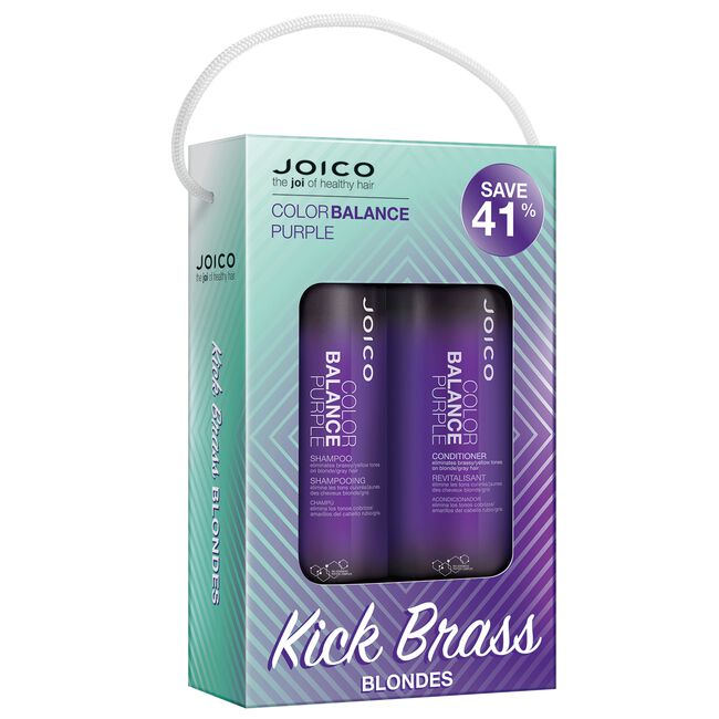 Color Balance Purple Shampoo, Conditioner Liter Duo