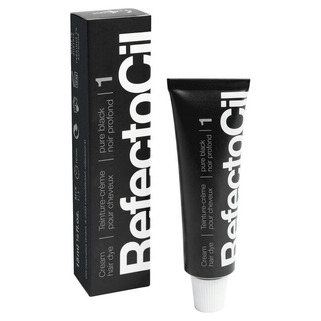 Pure Black #1 Cream Hair Dye