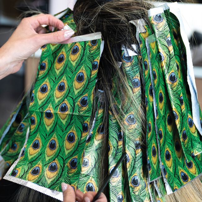 Peacock Pop Up Foil