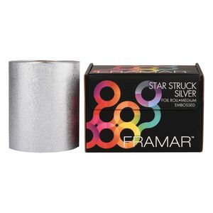 Star Struck Silver Medium Embossed Foil Roll