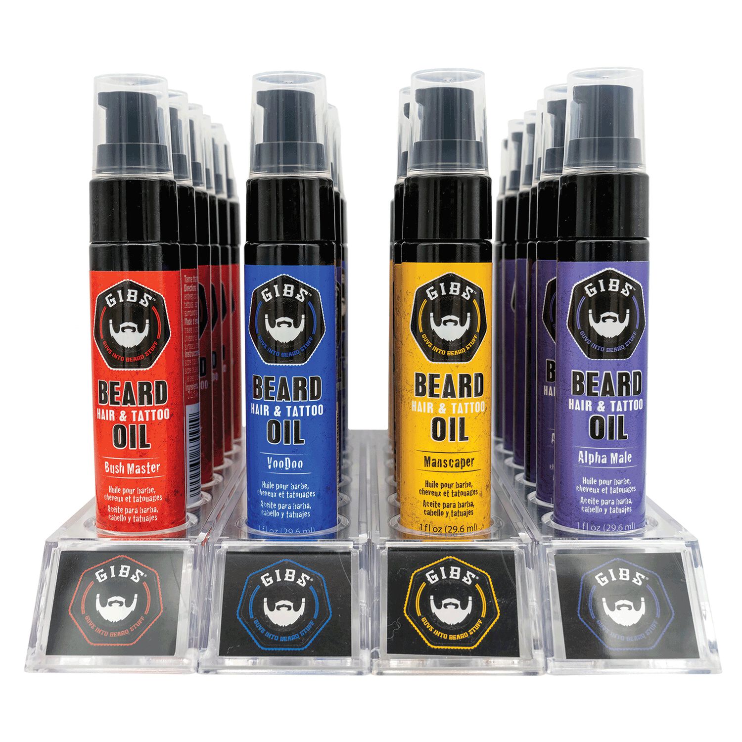 Beard Oil Organizer GIBS Grooming CosmoProf