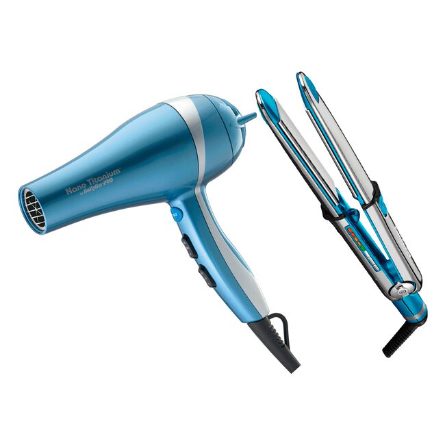 Nano Titanium Ionic Dryer, Prima 3100 Straightener ! Inch