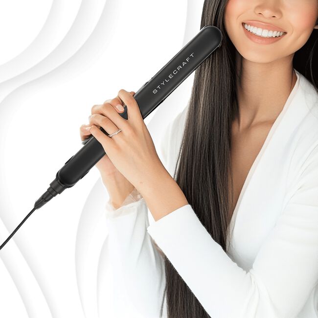 Stay-Temp Titanium 1 Inch Flat Iron