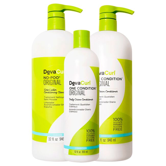 Curly No-Poo Original,One Condition 12 oz,One Condition 32oz