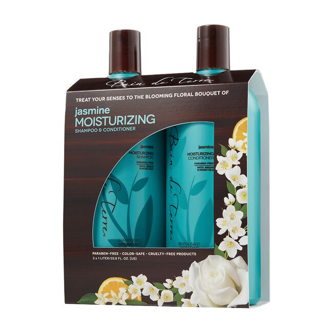 Jasmine Shampoo, Conditioner Liter Duo