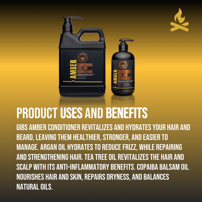 Amber Conditioning Fuel for Beard & Hair