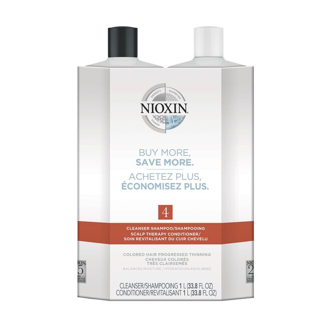 System 4 Cleanser & Scalp Therapy Liter Duo