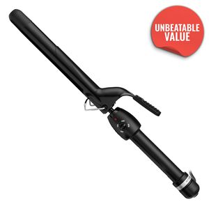 Stay-Temp Black & Gold XL Barrel Curling Iron