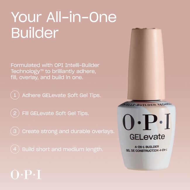 OPI&rsquo;m Flawless GELevate 4-in-1 Builder Gel