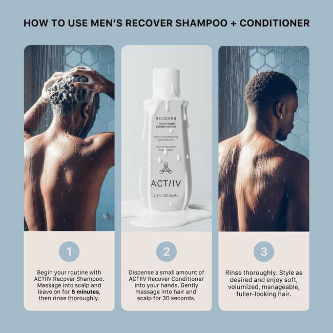 Recover Shampoo & Conditioning System for Men