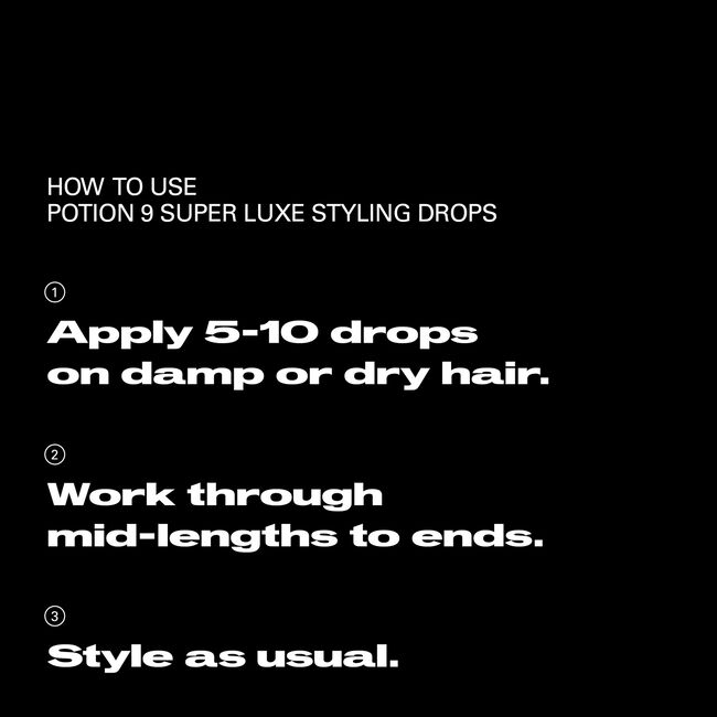 Potion 9 Super Luxe Styling Drops
