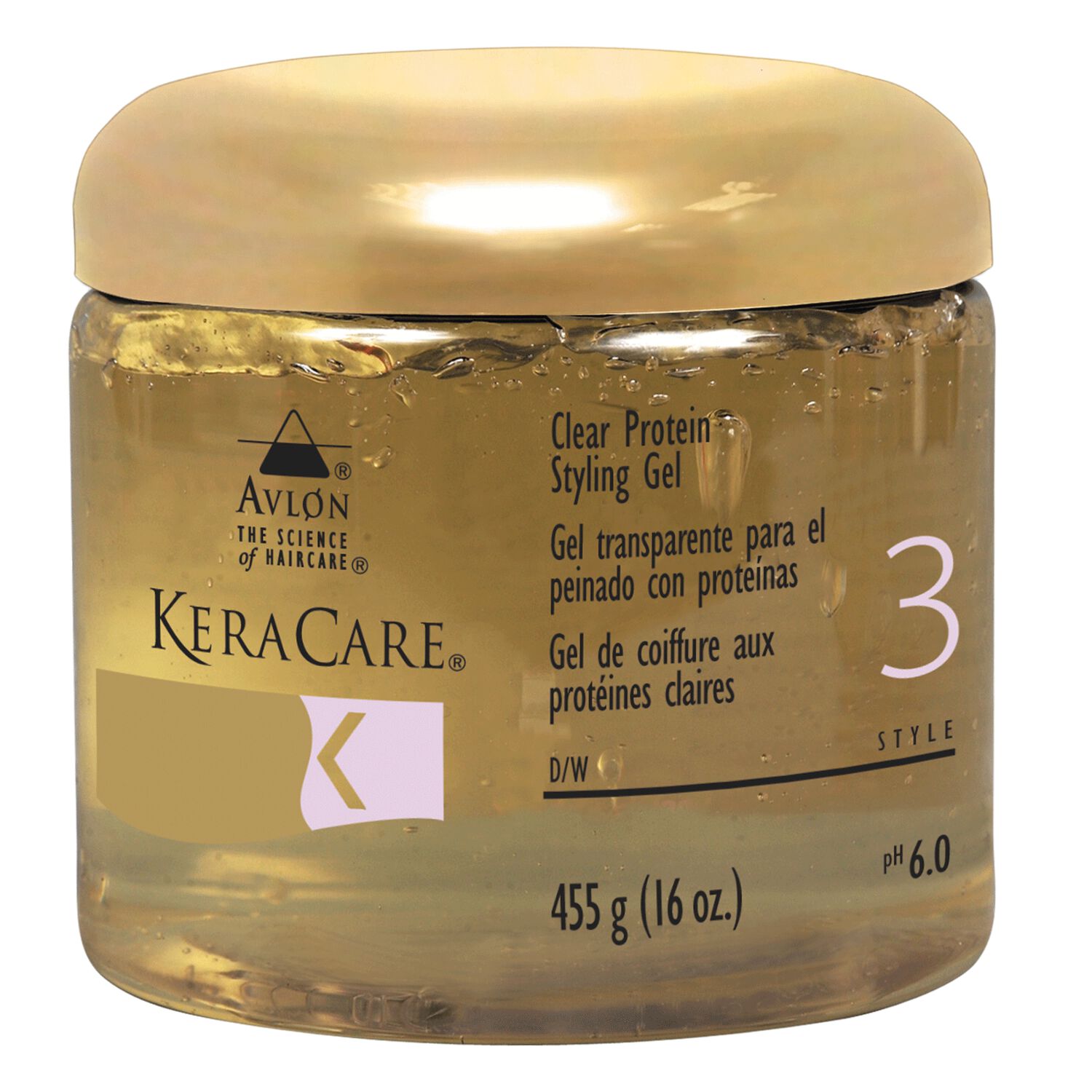 KeraCare Clear Protein Styling Gel Avlon CosmoProf