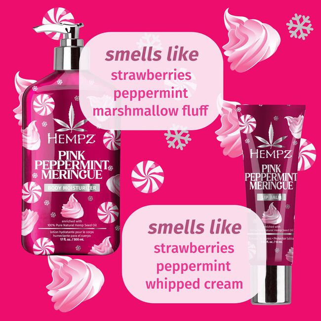 Pink Peppermint Meringue Lip Balm