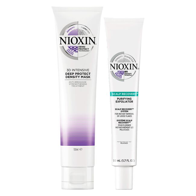 Purifying Exfoliator, Deep Protect Density Mask