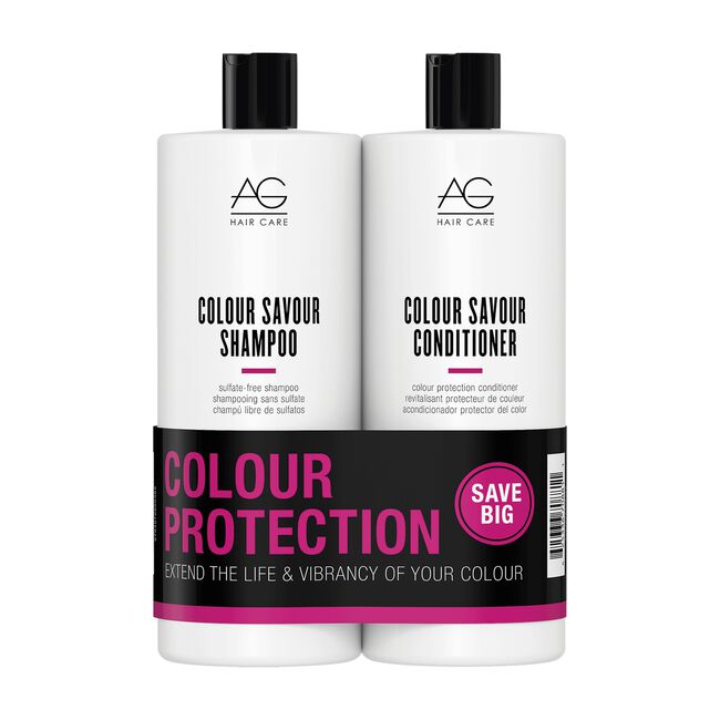 Colour Savour Shampoo, Conditioner Liter Duo