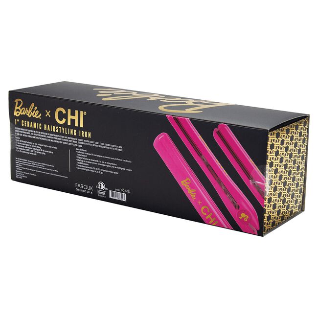 Barbie Ceramic 1 Inch Hairstyling Iron