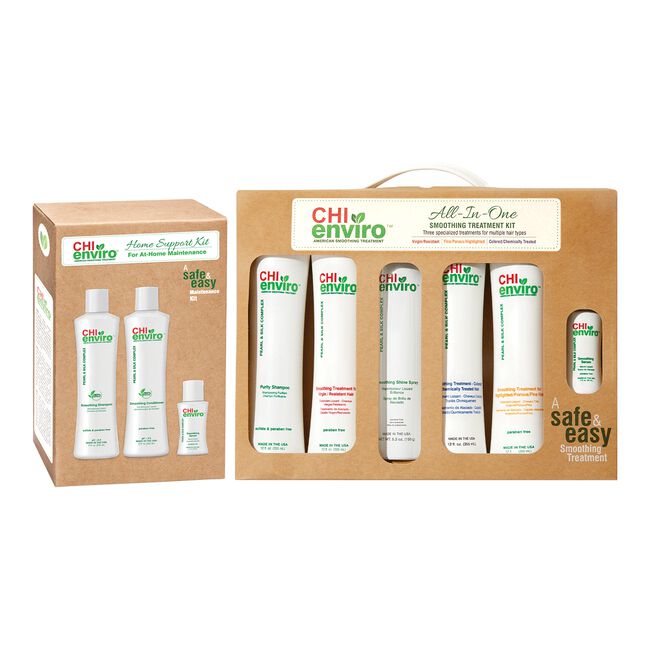 Enviro Smoothing Home Support + All-In-One Smoothing Treatment Kit