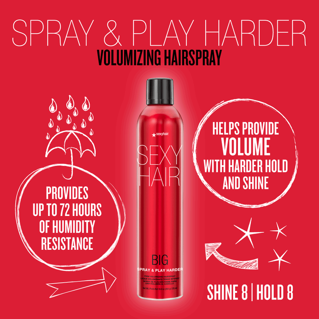 Spray & Play Harder Volumizing Hairspray