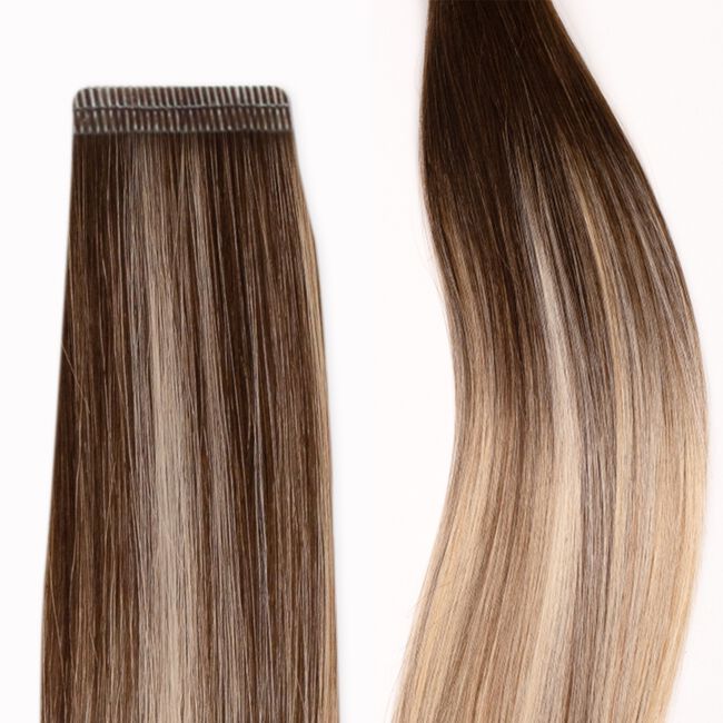 4N-8N/11N Blended Balayage 22 Inch Signature Tape-In Weft