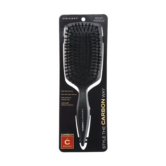 Carbon Boar Paddle Brush