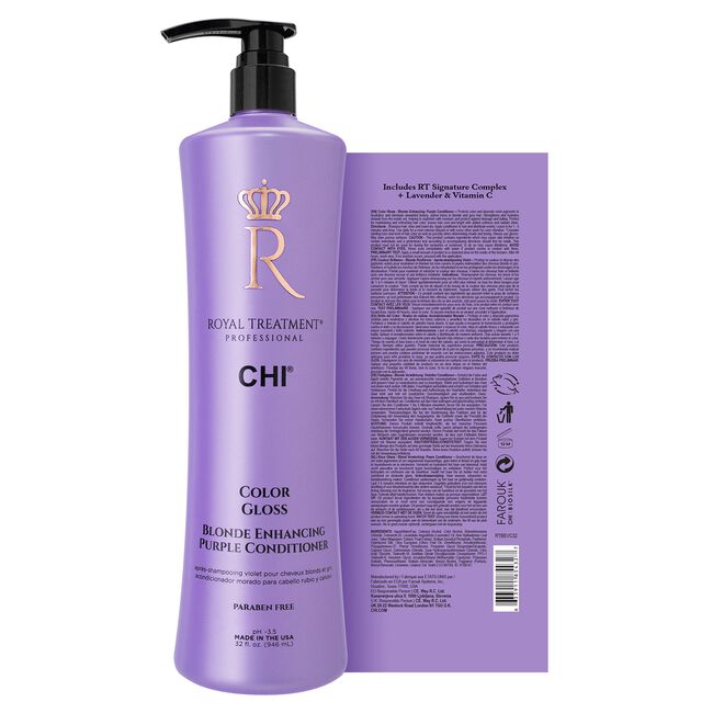 Royal Treatment Color Gloss Blonde Enhancing Purple Conditioner