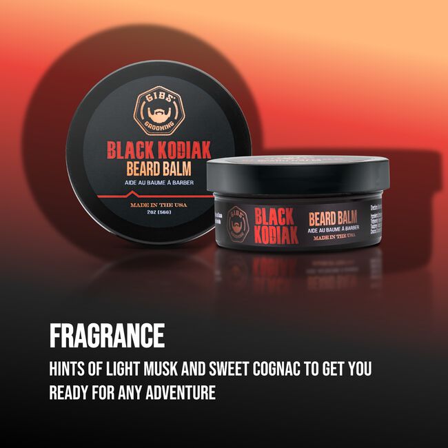 Black Kodiak Beard Balm