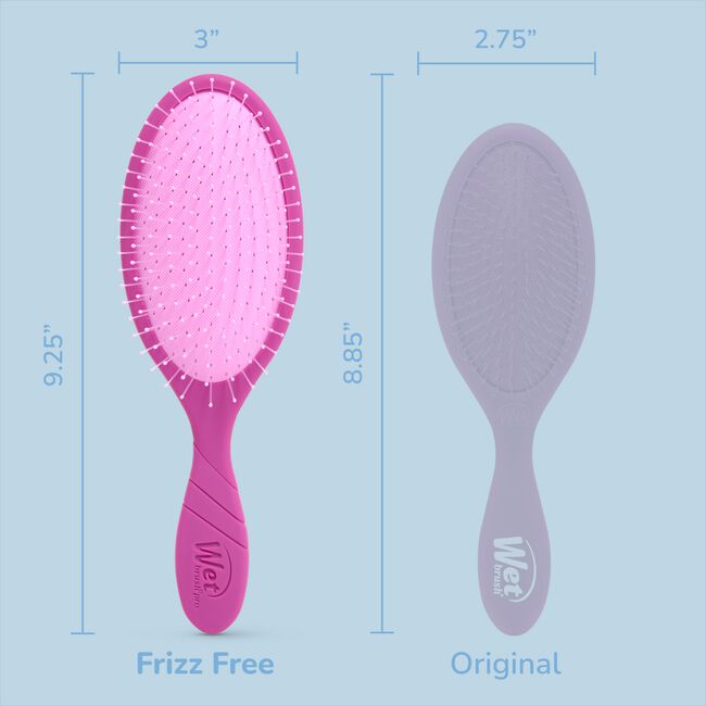 Purple Frizz Free Detangler Brush