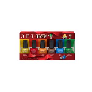 OPI x M&M's Mini Nail Lacquer Kit