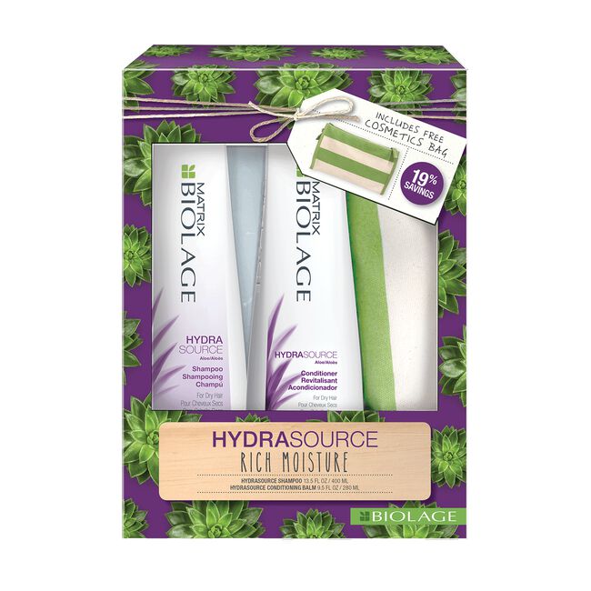 HydraSource Shampoo, Conditioner with Travel Bag