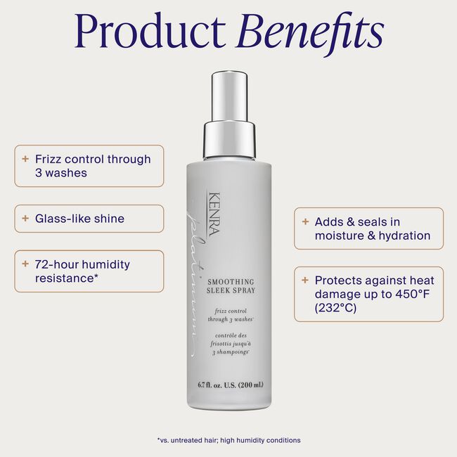 Platinum Smooth Sleek Spray