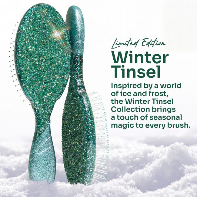 Green Winter Tinsel Detangler
