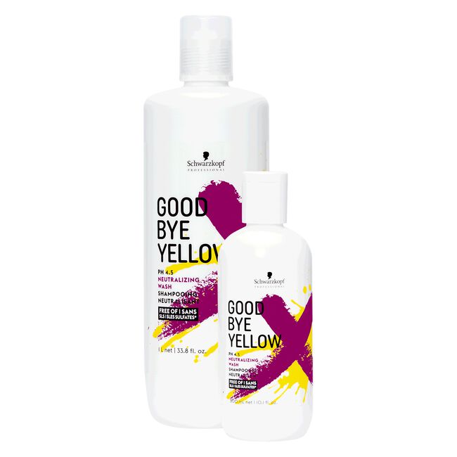 attribut Magtfulde nærme sig Goodbye Yellow Shampoo Duo - Schwarzkopf Professional | CosmoProf