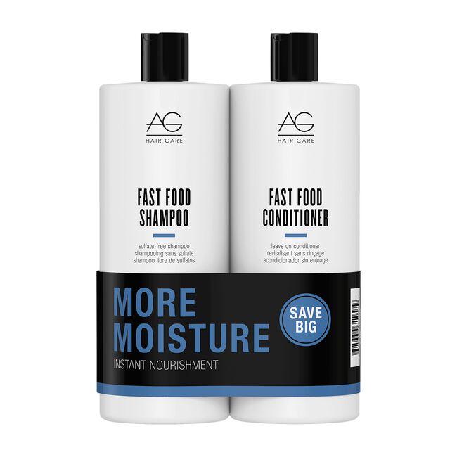 Fast Food Shampoo, Conditioner Liter Duo