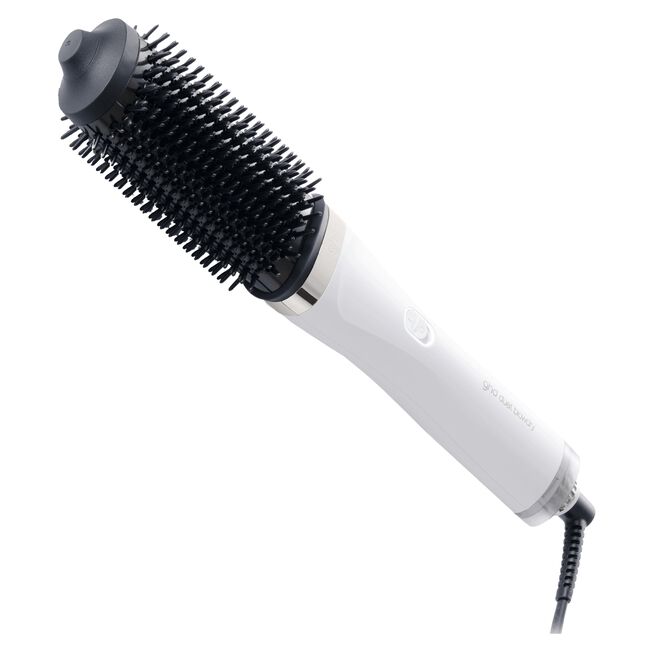 White Duet Blowdry 2-in-1 Hair Dryer Brush
