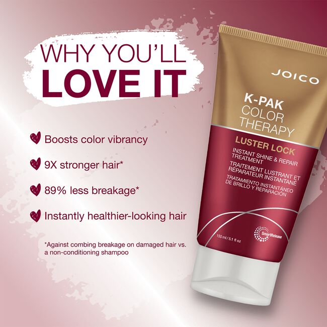 K-PAK Color Therapy Luster Lock Instant Shine & Repair Treatment