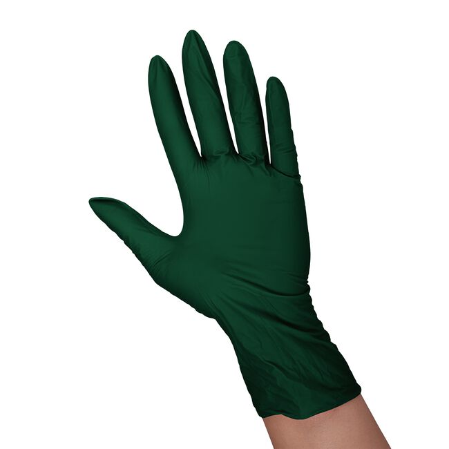 Medium Pine Palms Nitrile Gloves