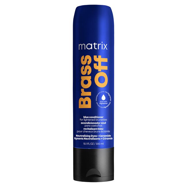 Brass Off Purple-Blue Pigmented Conditioner for Lightened Brunettes