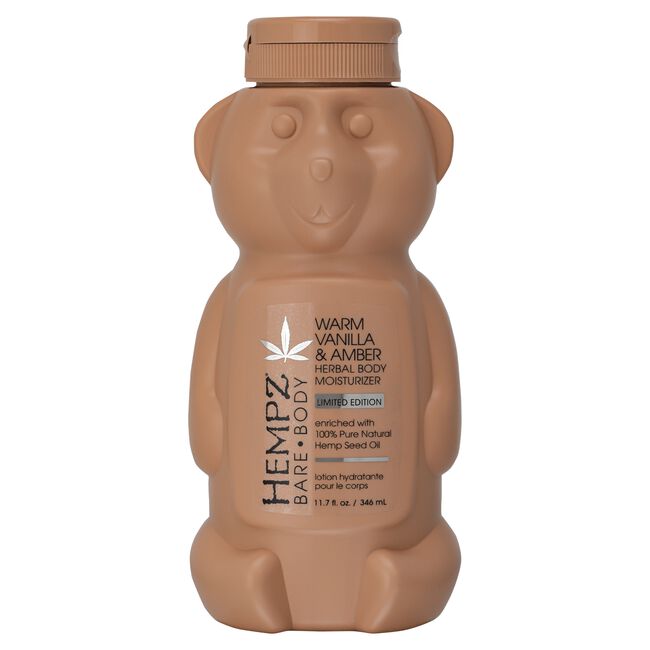 Bare Body Warm Vanilla & Amber Herbal Body Moisturizer