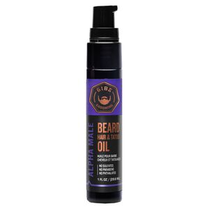 Alpha Male Beard, Hair, & Tattoo Oil
