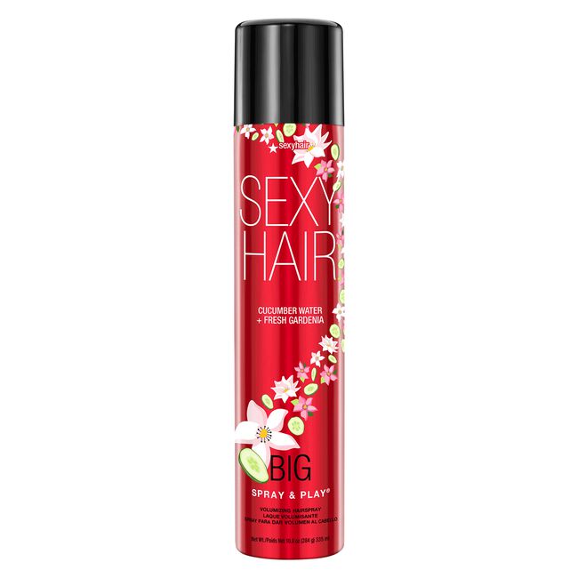 Big Sexy Hair Spray & Play Cucumber Water + Fresh Gardenia Volumizing Hairspray