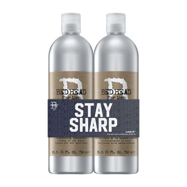 Bed Head Clean Up Daily Shampoo, Peppermint Conditioner Duo