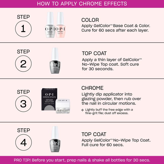 Chrome to Mama Chrome Effects Mirror - Shine Nail Powder