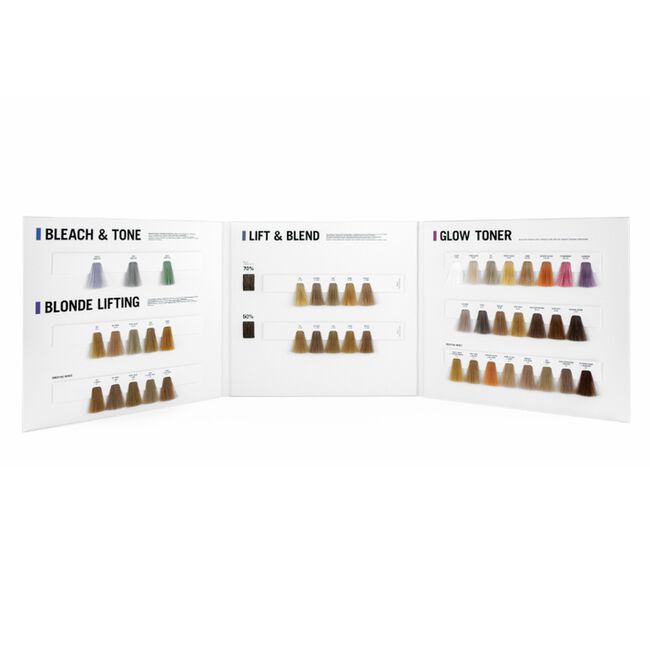 BlondMe Swatch Book